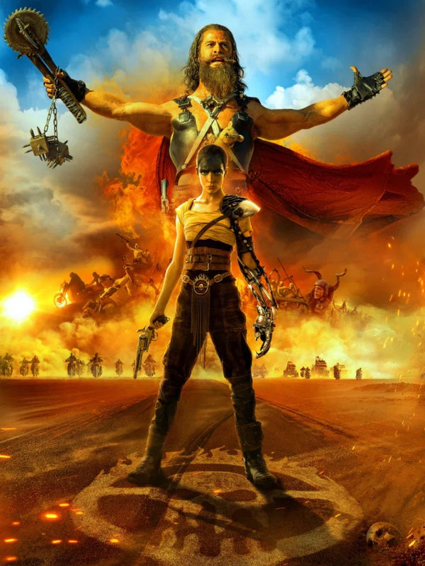 Furiosa: A Mad Max Saga Movie Poster - Official Art & Design Movie Poster | Film Wall Art Print