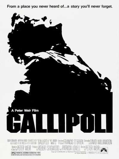 Gallipoli Movie Poster - Classic War Film Art Print Movie Poster | Film Wall Art Print