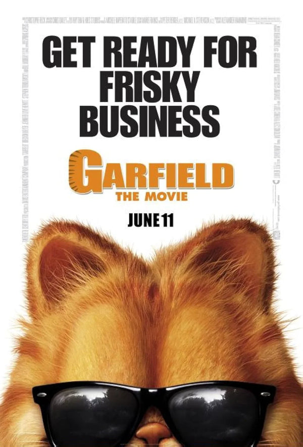 Garfield The Movie (2004) - Family Adventure Comedy Movie Poster | Film Wall Art Print