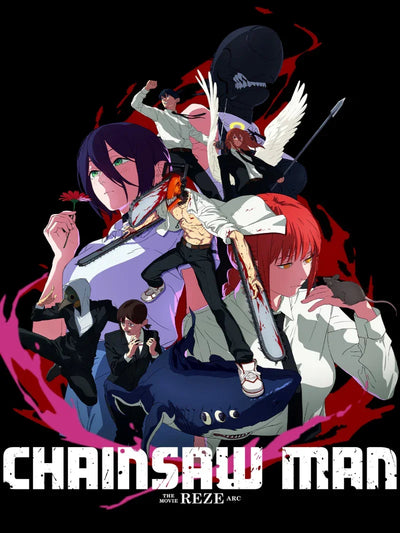 Chainsaw Man Movie: Reze Arc - Official Poster & Release Info Movie Poster | Film Wall Art Print