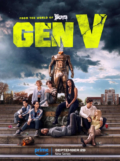 Gen V Movie Poster - Official Artwork & Design Movie Poster | Film Wall Art Print