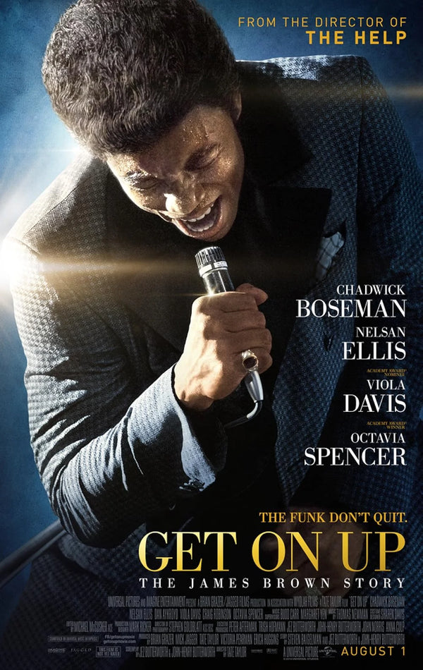 Get On Up (2014) – James Brown Biography Movie Movie Poster | Film Wall Art Print