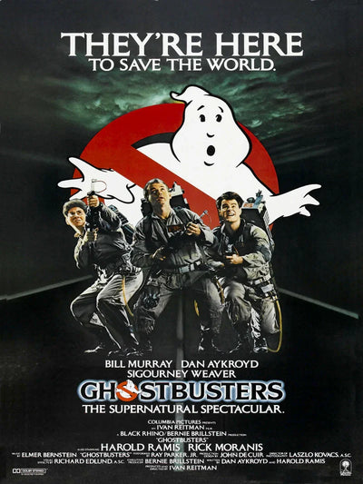 Ghostbusters Movie Poster - Iconic 1984 Film Art Movie Poster | Film Wall Art Print