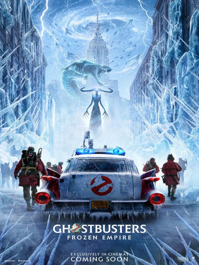 Ghostbusters: Frozen Empire Movie Poster - Official Art Movie Poster | Film Wall Art Print