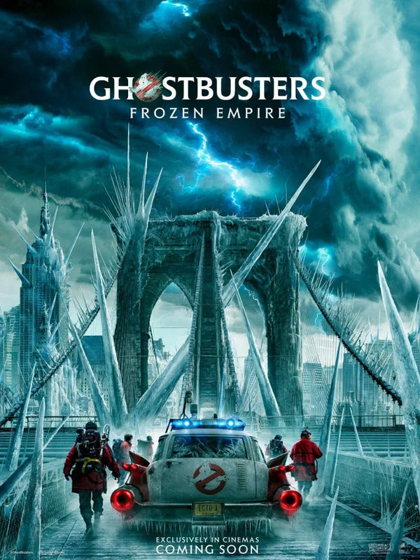 Ghostbusters Frozen Empire Movie Poster - Official Artwork Movie Poster | Film Wall Art Print