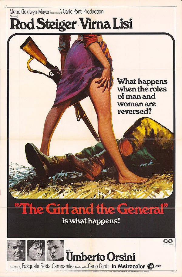 Girl and the General: A Captivating Story of Strategy and Courage Movie Poster | Film Wall Art Print