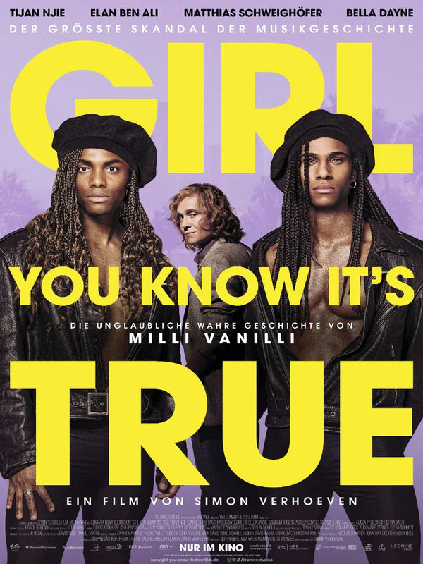 Girl You Know It's True Movie Poster - Milli Vanilli Biopic Film Movie Poster | Film Wall Art Print