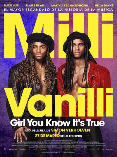 Girl You Know It's True Movie Poster - Milli Vanilli Biopic Movie Poster | Film Wall Art Print