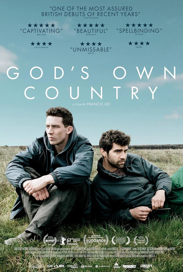 God's Own Country (2017) - Moving Drama & Romance Film Movie Poster | Film Wall Art Print