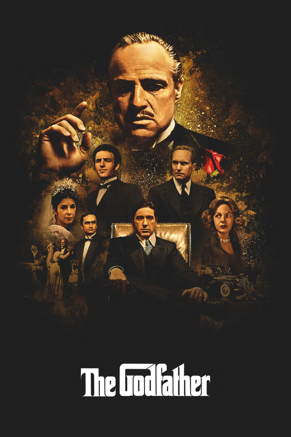 Godfather (1972) Premium Poster – Iconic Crime Wall Art - Premium Movie Poster