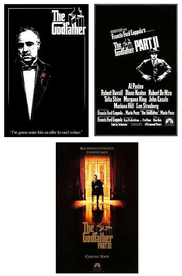Godfather Mini Bundle Podcast Episode: Behind the Scenes & Legacy Movie Poster | Film Wall Art Print