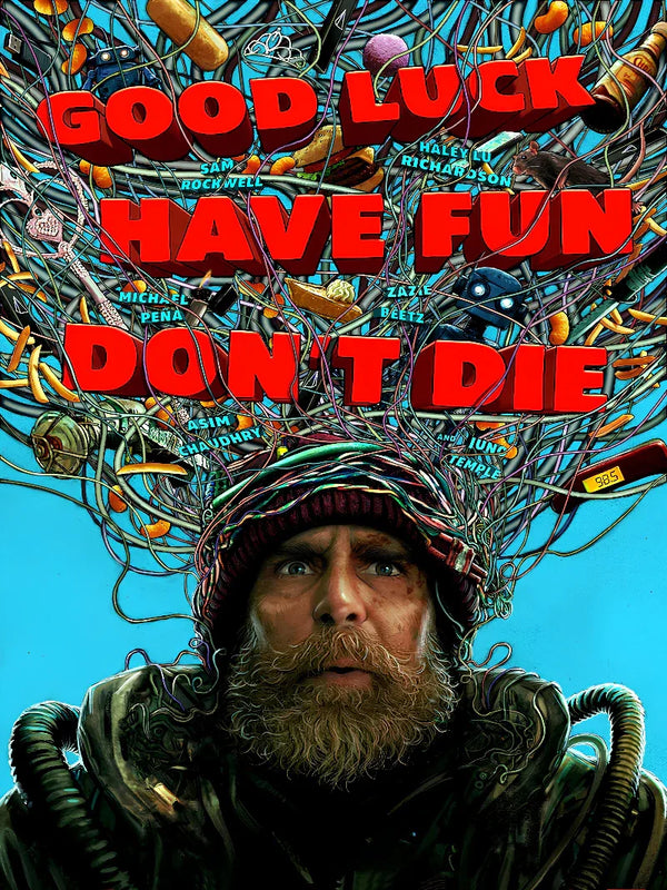 Good Luck Have Fun Don't Die Movie Poster - Official Artwork Movie Poster | Film Wall Art Print