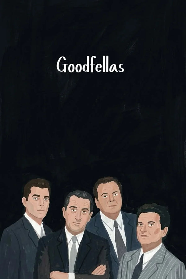GoodFellas (1990) Art Print: Iconic Mob Cinema Wall Decor - Premium Movie Poster
