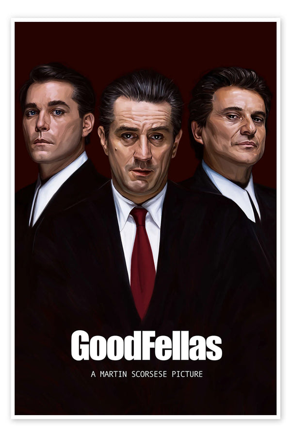 GoodFellas(1990) - Film Poster Wall Art - Premium Movie Poster