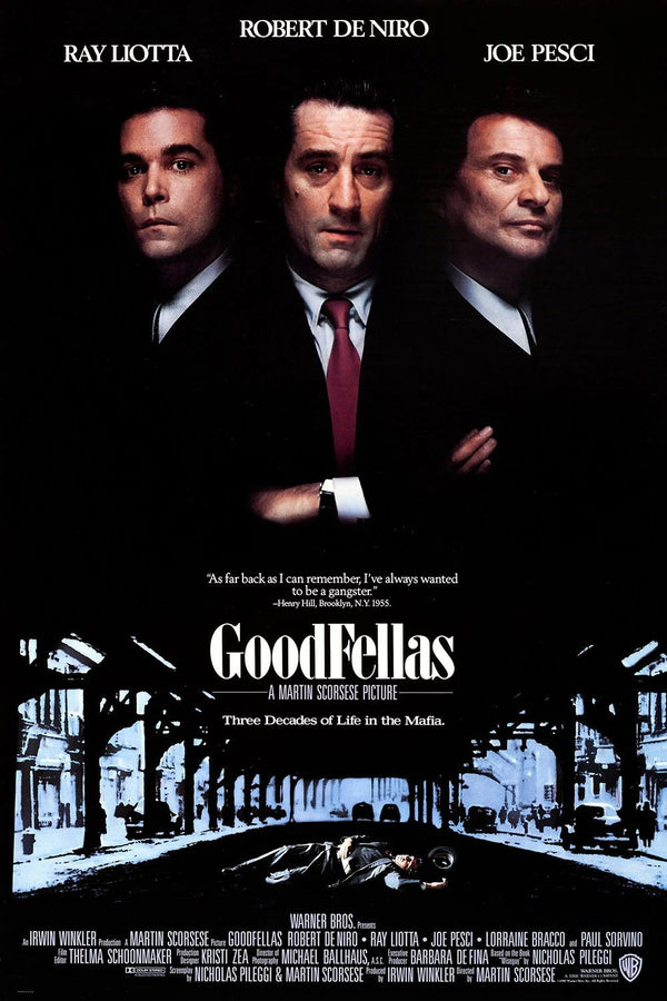 GoodFellas (1990) Movie Poster Print - Premium Movie Poster