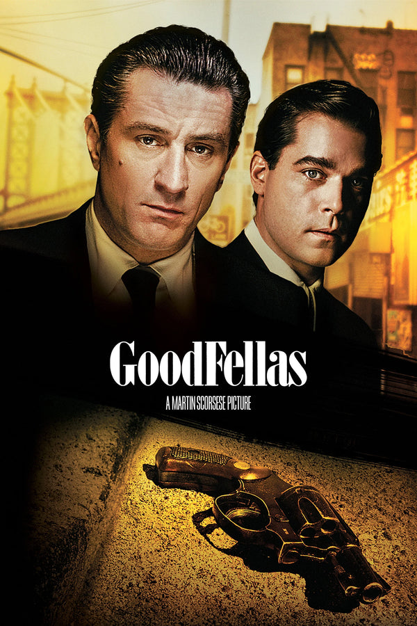 GoodFellas 1990 Poster: Iconic Mafia Drama Wall Art - Premium Movie Poster