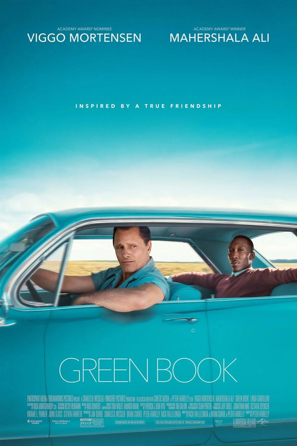 Green Book Movie Poster - Award-Winning Drama Film Art Movie Poster | Film Wall Art Print