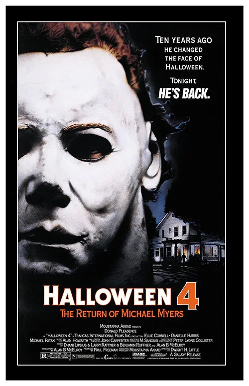 Halloween IV: The Return of Michael Myers - Podcast Episode Movie Poster | Film Wall Art Print