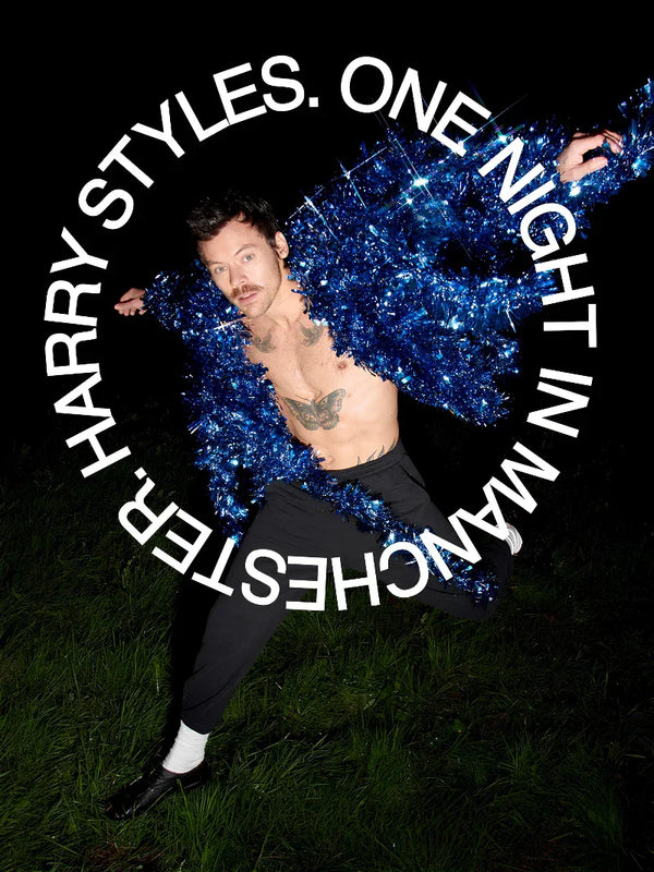 Harry Styles One Night In Manchester Movie Poster | Official Artwork Movie Poster | Film Wall Art Print