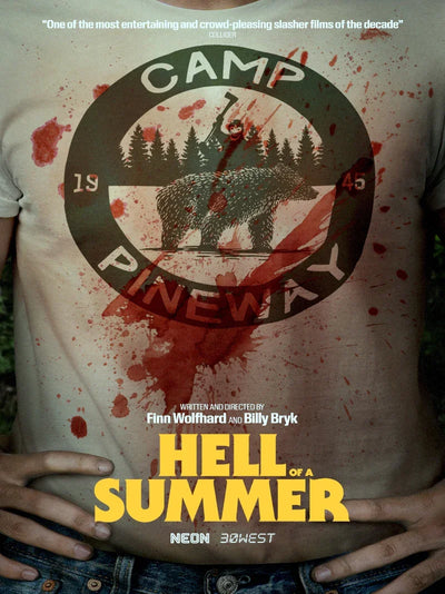 Hell of Summer Movie Poster - Horror Film Artwork Movie Poster | Film Wall Art Print