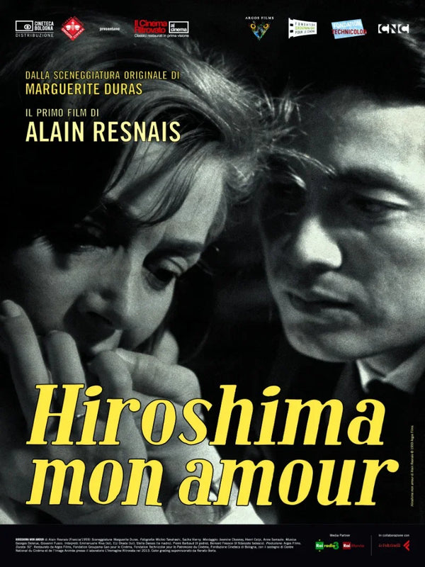 Hiroshima Mon Amour Movie Poster - Alain Resnais Classic Film Art Movie Poster | Film Wall Art Print