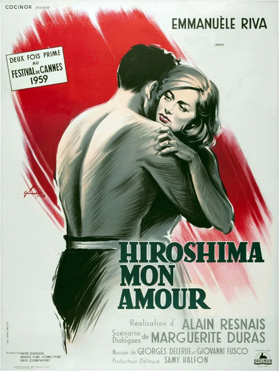 Hiroshima Mon Amour Movie Poster - Classic French Film Art Movie Poster | Film Wall Art Print