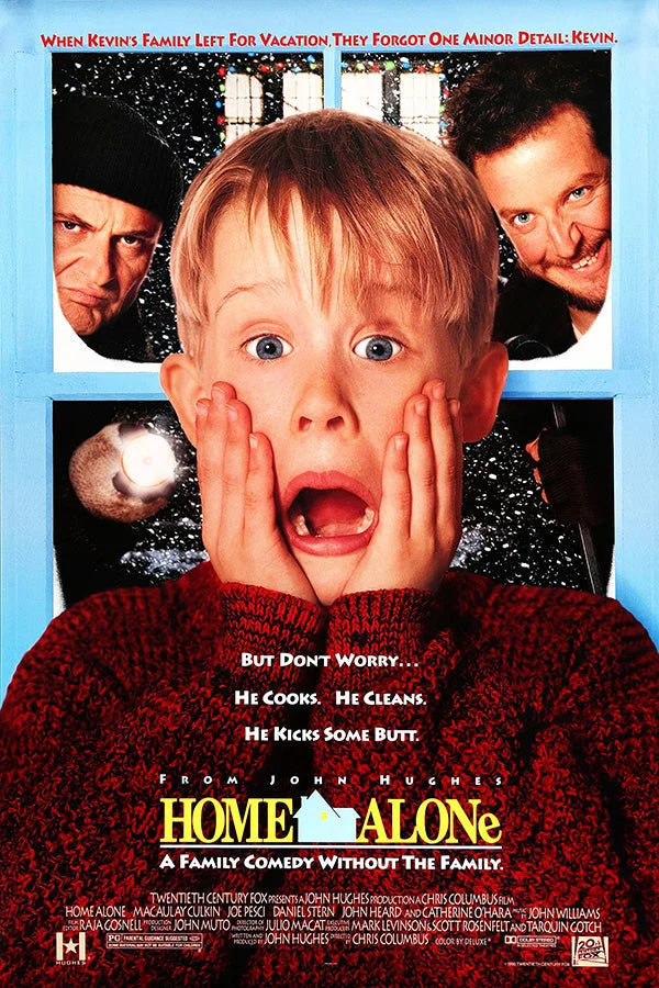 Home Alone Movie Poster - Classic Holiday Comedy Film Art Movie Poster | Film Wall Art Print