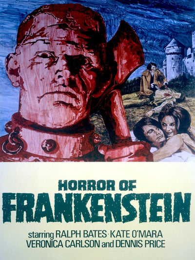 Horror of Frankenstein Movie Poster - Classic Hammer Horror Movie Poster | Film Wall Art Print