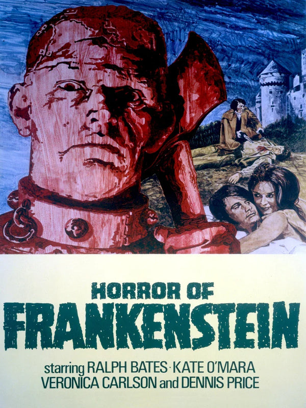 Horror of Frankenstein Movie Poster - Classic Hammer Horror Movie Poster | Film Wall Art Print
