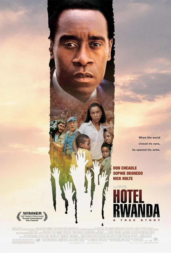 Hotel Rwanda Movie Poster - Powerful Drama Film Movie Poster | Film Wall Art Print