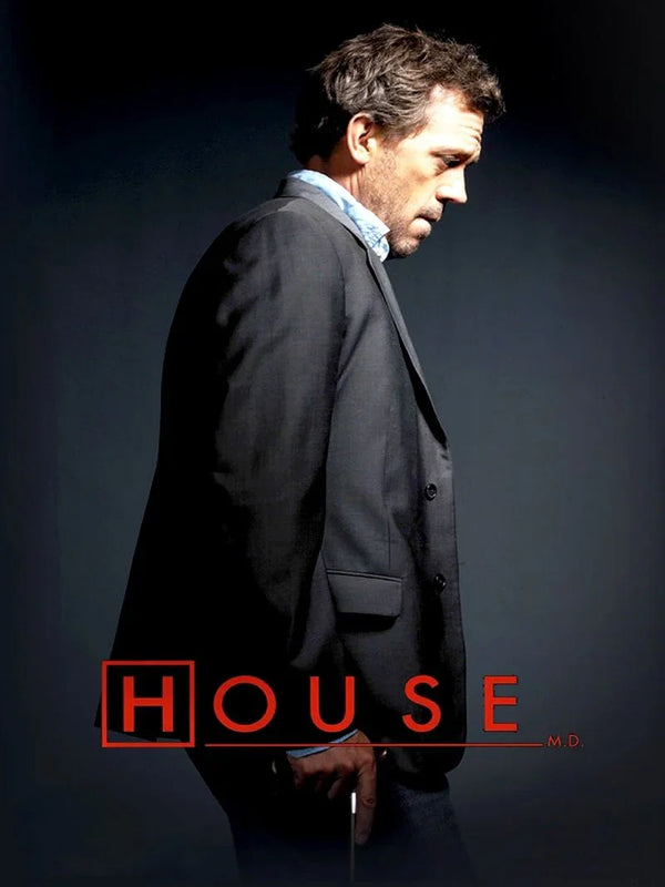 House MD Movie Poster - Dr. Gregory House TV Series Art Movie Poster | Film Wall Art Print