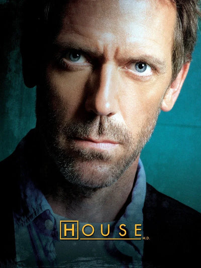 House MD Movie Poster - Iconic Medical Drama Artwork Movie Poster | Film Wall Art Print