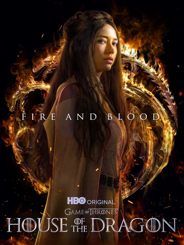 House of the Dragon Movie Poster - Official Artwork Movie Poster | Film Wall Art Print
