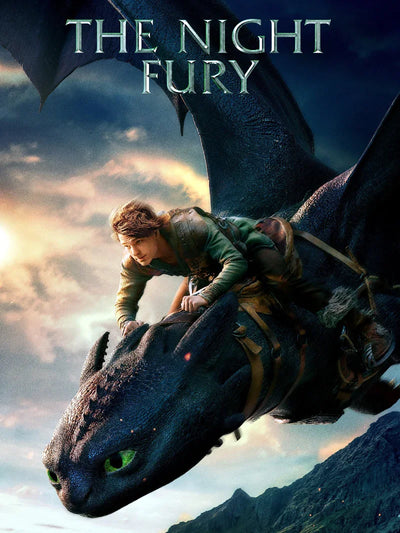 How to Train Your Dragon Movie Poster | DreamWorks Animation Movie Poster | Film Wall Art Print