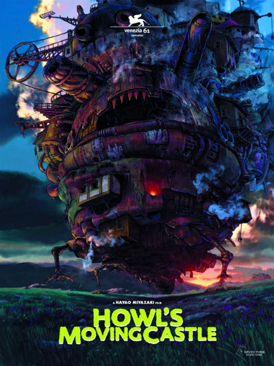Howl's Moving Castle Movie Poster - Studio Ghibli Anime Art Movie Poster | Film Wall Art Print