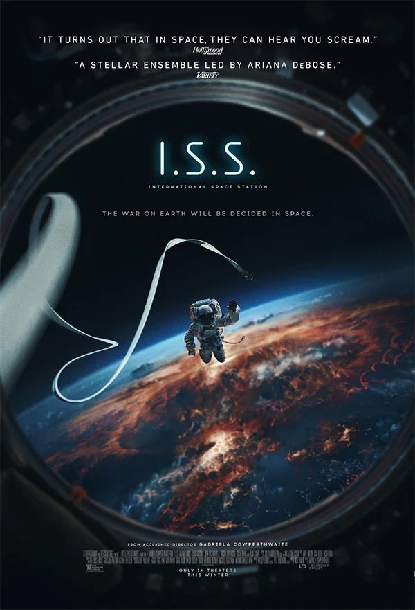 Explore the I.S.S. (International Space Station) Documentary Movie Poster | Film Wall Art Print