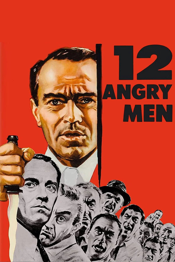 Iconic 12 Angry Men (1957) Wall Art - Premium Movie Poster