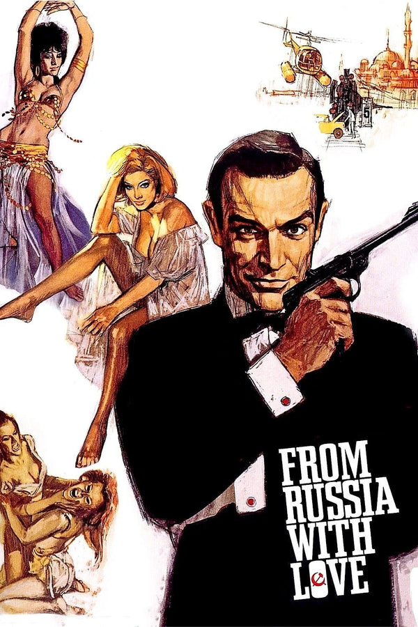 Iconic 1963 'From Russia with Love' Wall Art - Premium Movie Poster