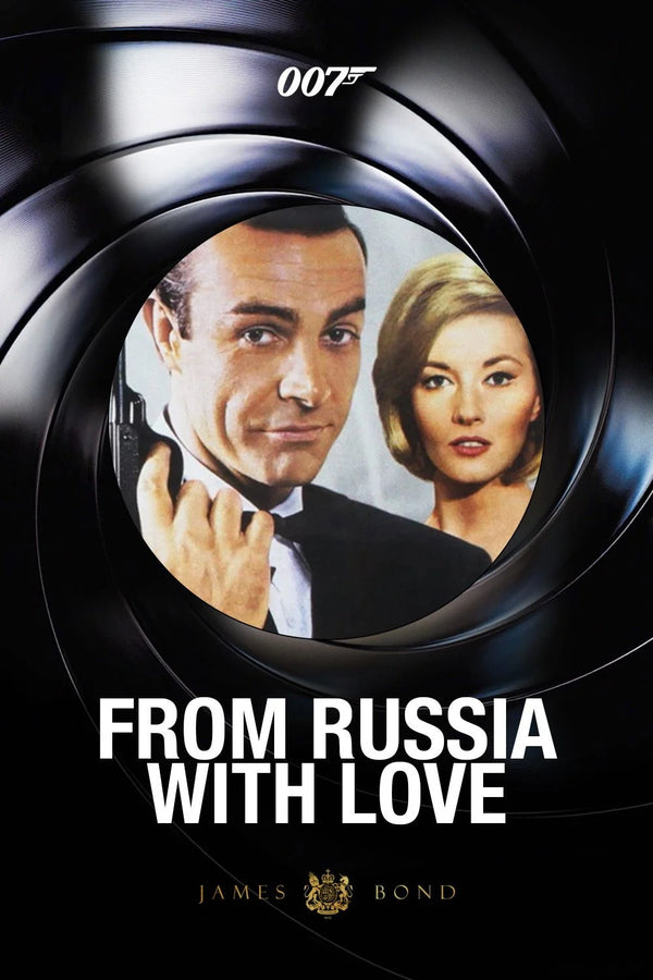 Iconic 1963 Poster: From Russia with Love – Espionage Art Decor - Premium Movie Poster