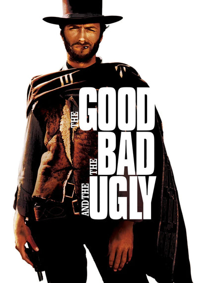Iconic 1966 Western Poster: The Good, the Bad... - Premium Movie Poster