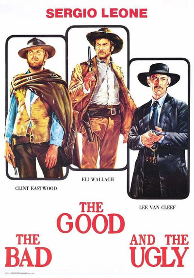 Iconic 1966 Western: The Good, the Bad and the Ugly Poster - Premium Movie Poster