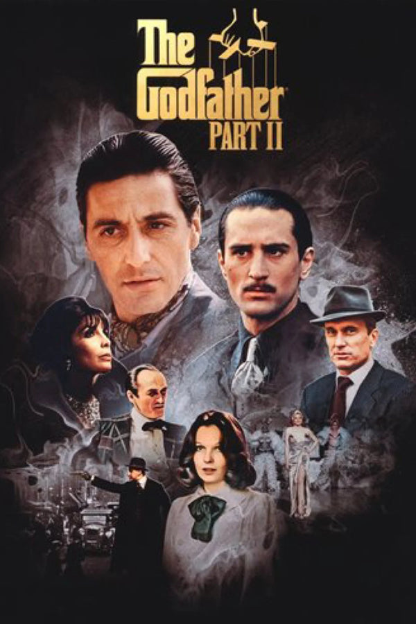 Iconic 1974 Godfather Part II Wall Art: Premium Decor - Premium Movie Poster
