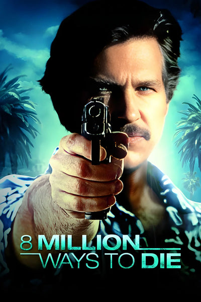 Iconic 1986 Action Poster: 8 Million Ways to Die - Premium Movie Poster