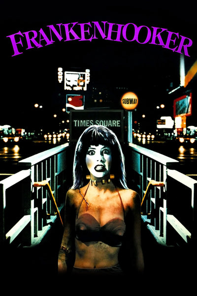 Iconic 1990 Sci-Fi Horror Poster: Frankenhooker's Dark Vision - Premium Movie Poster