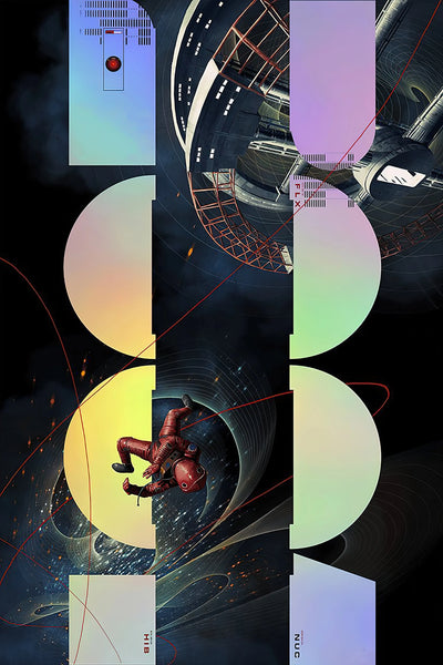 Iconic 2001: A Space Odyssey (1968) Sci-Fi Art Print - Premium Movie Poster