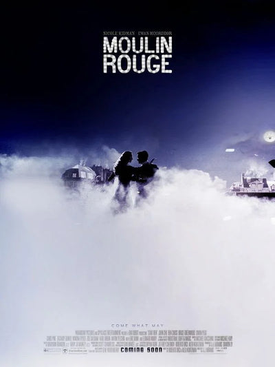 Iconic 2001 Moulin Rouge! Poster: Own the Drama & Romance - Premium Movie Poster