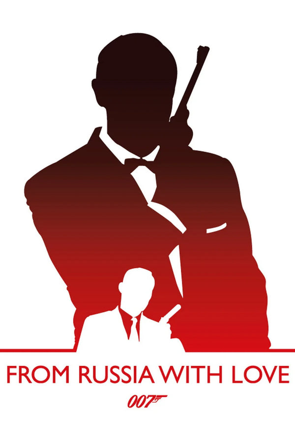 Iconic Bond Poster: From Russia with Love (1963) - Premium Movie Poster