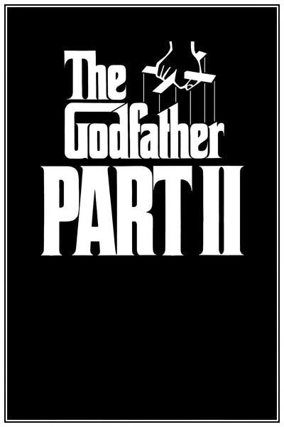 Iconic Crime Drama Poster: The Godfather Part II (1974) - Premium Movie Poster