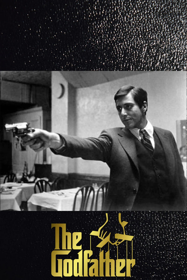 Iconic Crime Drama: The Godfather (1972) Poster - Premium Movie Poster