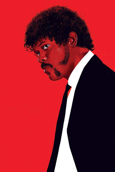 Iconic Pulp Fiction (1994) Poster: Crime, Drama - Premium Movie Poster